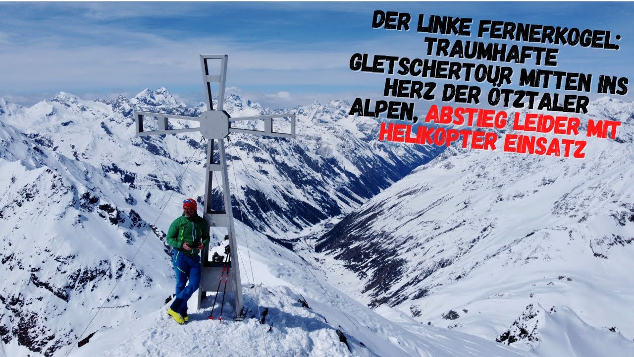 Skitour auf den Linker Fernerkogel (3277 m) vom Pitztaler Gletscher