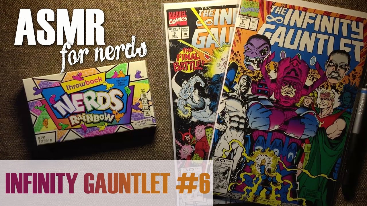 Infinity Gauntlet ASMR #6 Comic Reading - male, whisper, page turning