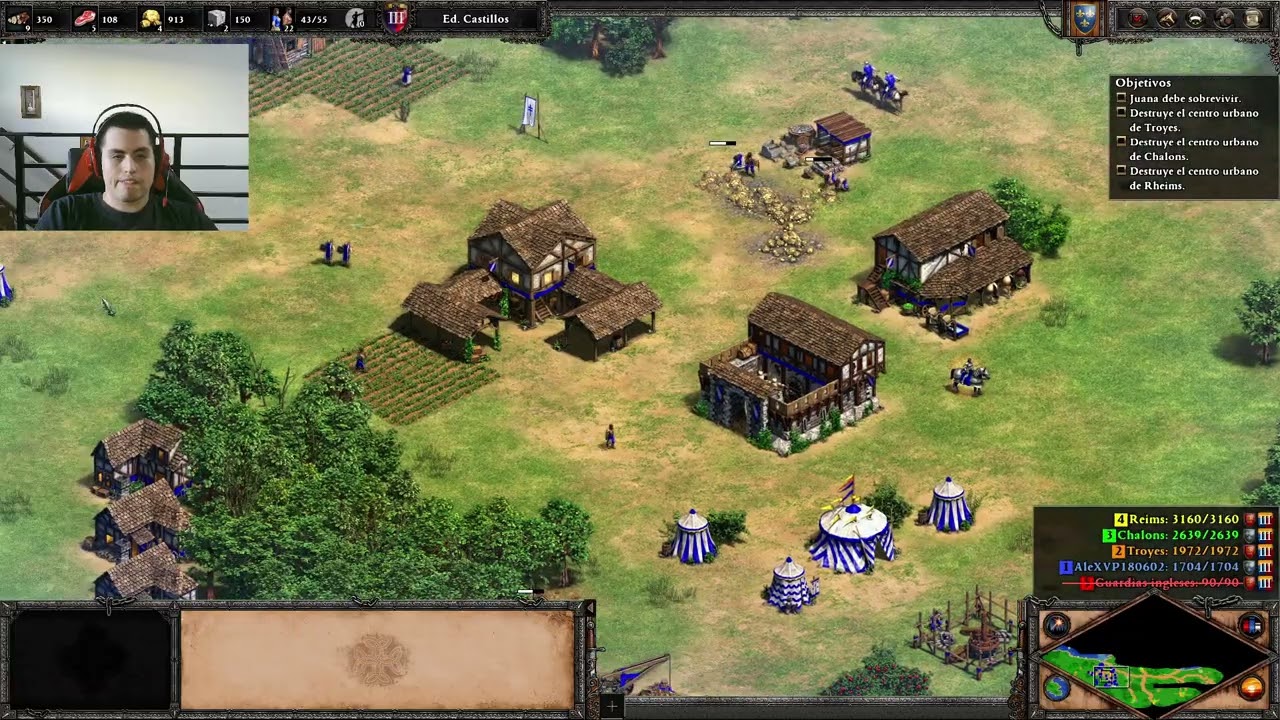 Campañas AOE 2 DE - Juana de Arco - La Ascensión - EP 4