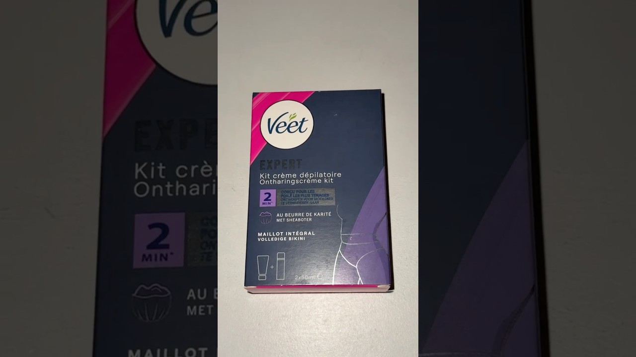 Veet Expert Brazilian Hair Removal #veet #shorts #unboxing #asmr