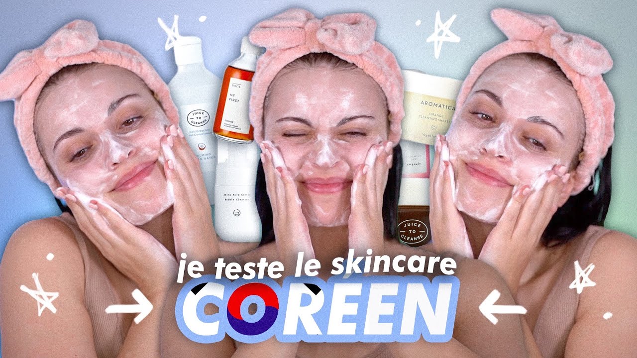 JE TESTE LE SKINCARE CORÉEN 🇰🇷