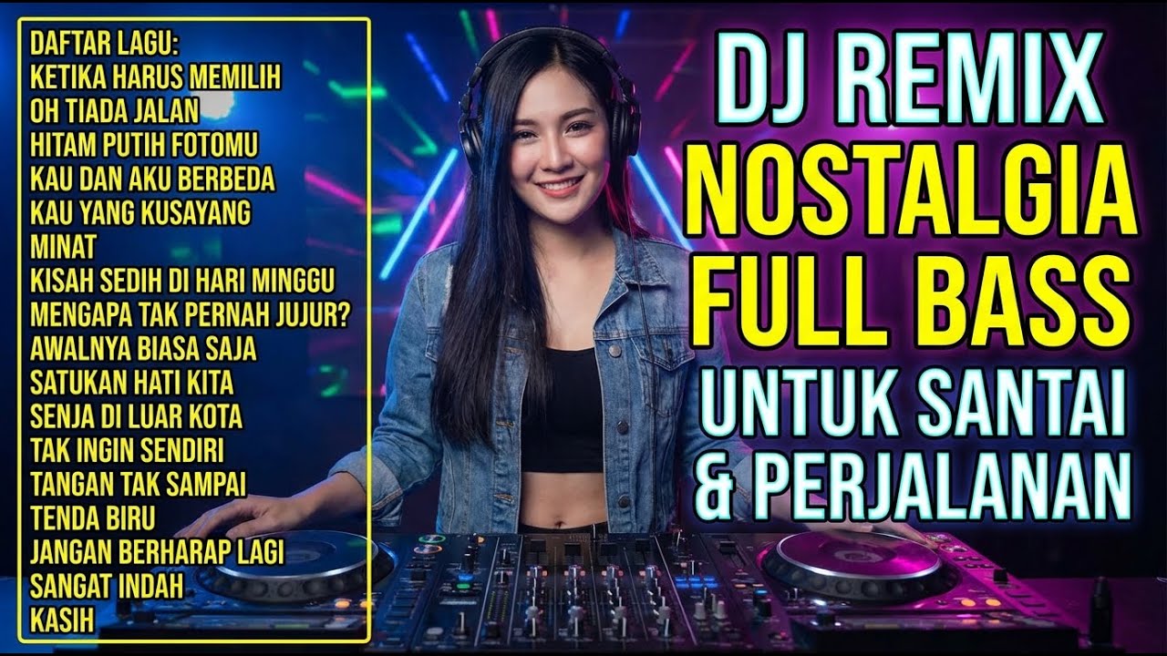 DJ NOSTALGIA COVER TOP HITS 🔥 REMIX LAGU LAWAS PALING POPULER DAN ENAK DIDENGAR