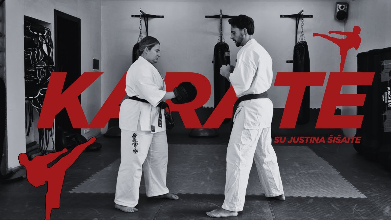 Tomas nori tapti naujuoju Karate Kid? | Treniruotė su karatė Europos čempione Justina Šišaite
