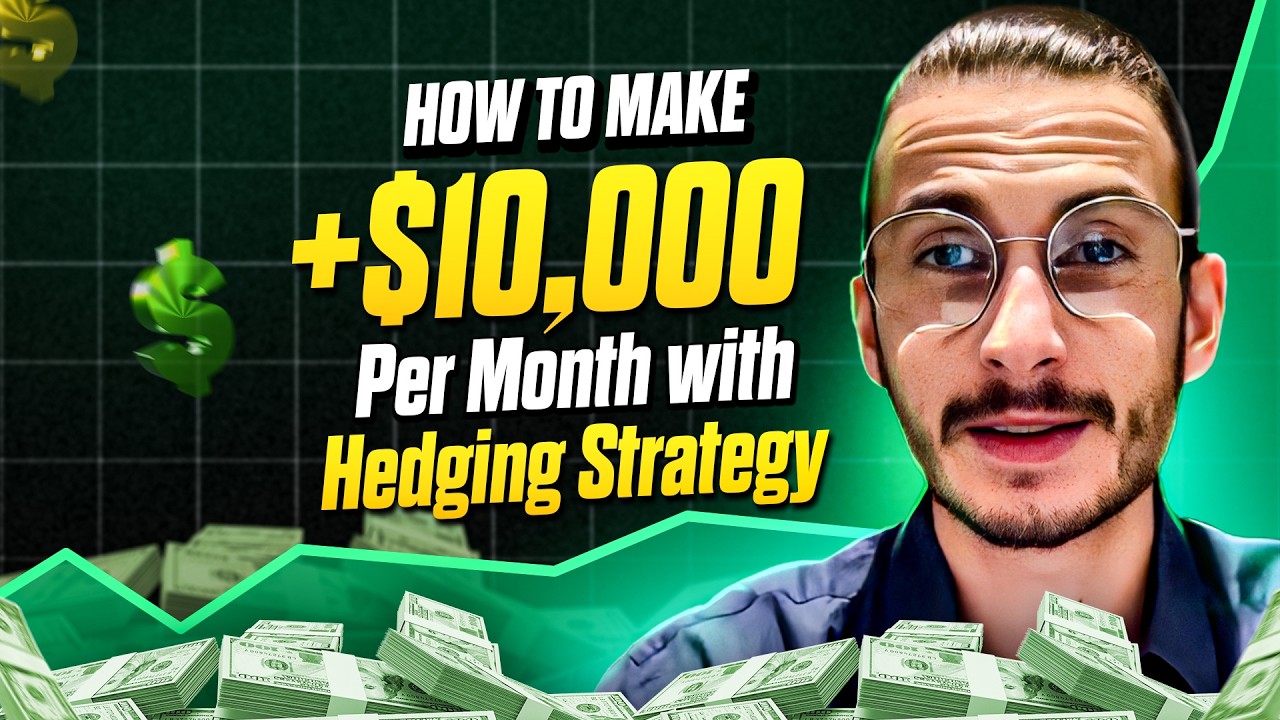 How to make +$10,000 per month passive income with prop firms [Hedging Strategy 7-STEPS FULL GUIDE]