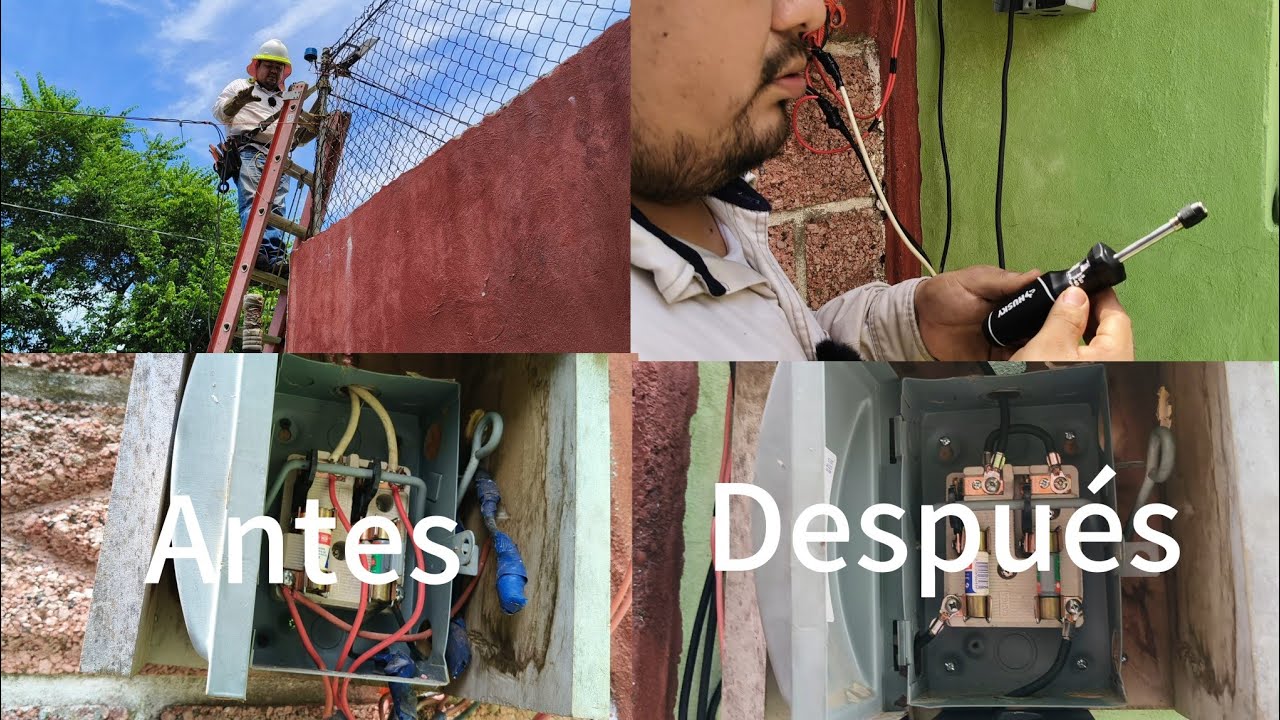 #Como instalar un interruptor de seguridad 2 polos 30 amp