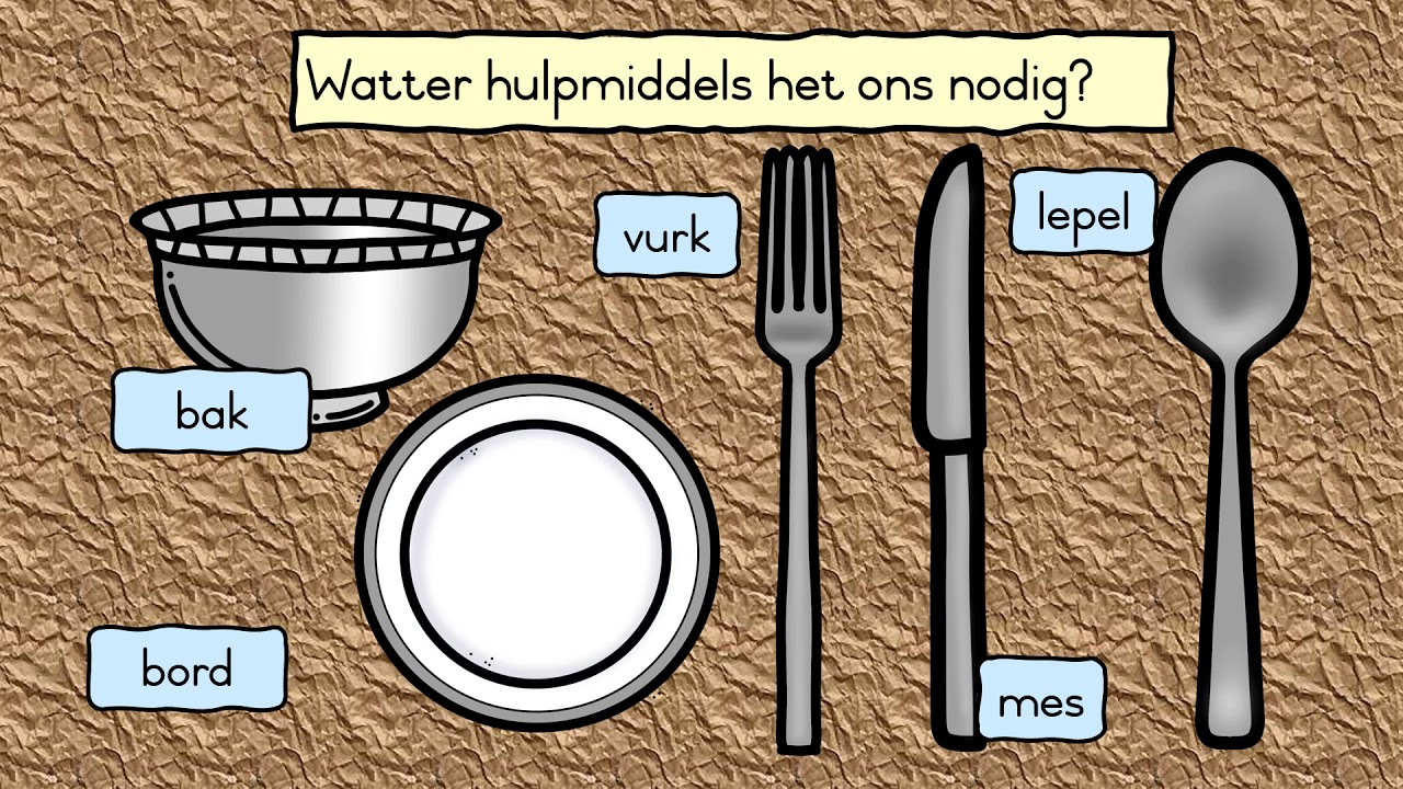 Johan leer om gesond te leef!