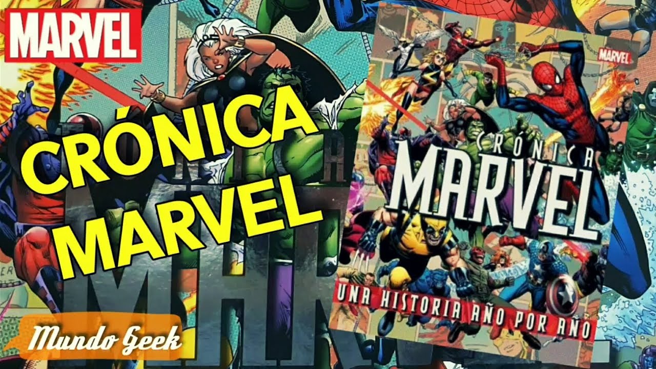 Review: Crónica Marvel (Su Historia Año a Año). Marvel Comics. DK.