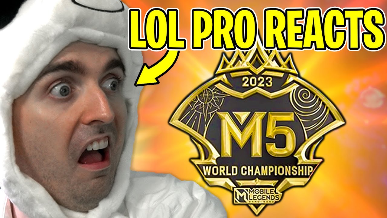 Pro League Player Reacts to Mobile Legends M5 FINALS