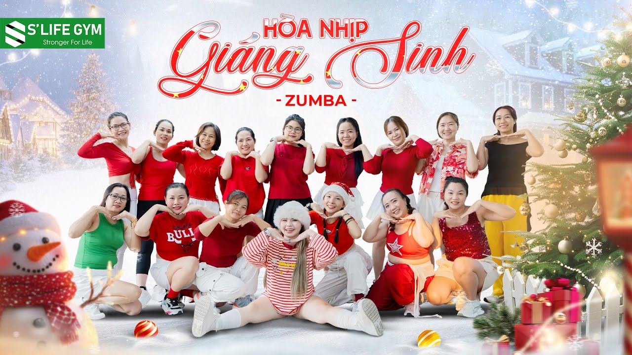 Окунитесь в рождественское настроение - Мин. | Зумба | S'LIFE GYM