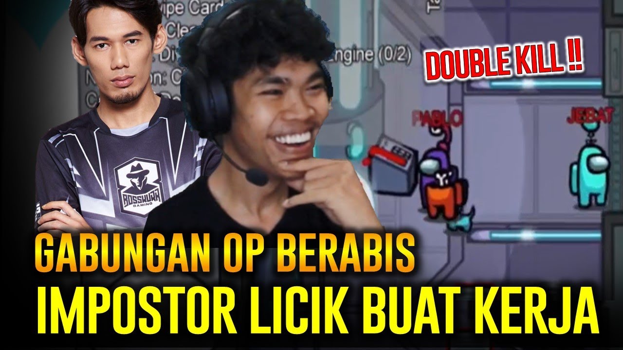 IMPOSTOR TANPA PERASAAN !! GANDINGAN IDEAL PENJAHAT & SOLOZ BUAT EMOSI CREWMATES KUCAR-KACIR !!!