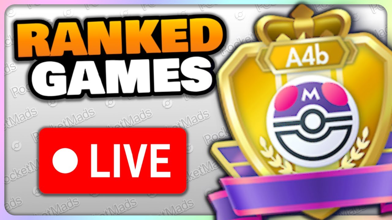 🔴*LIVE* RANKED BATTLES!!! (A4b Season) - Pokémon TCG Pocket