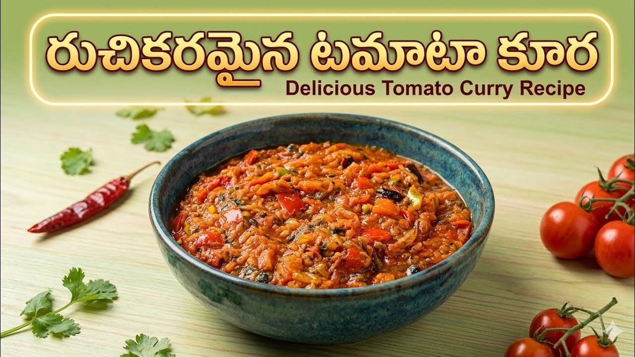 టమాటా కర్రీ రుచిగా రావాలంటే చిన్న చిన్న చిట్కాలతో ఇలా ట్రై చేయండి సూపర్ టేస్టీగా కుదురుతుంది 👈👌😋
