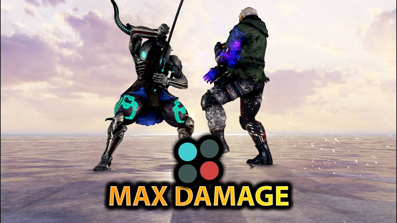 Yoshimitsu 1+4 - Flash Combos | +Max Damage