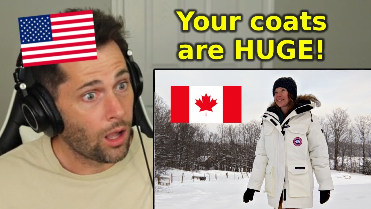 American Reacts to How Canadians Dress For Winter