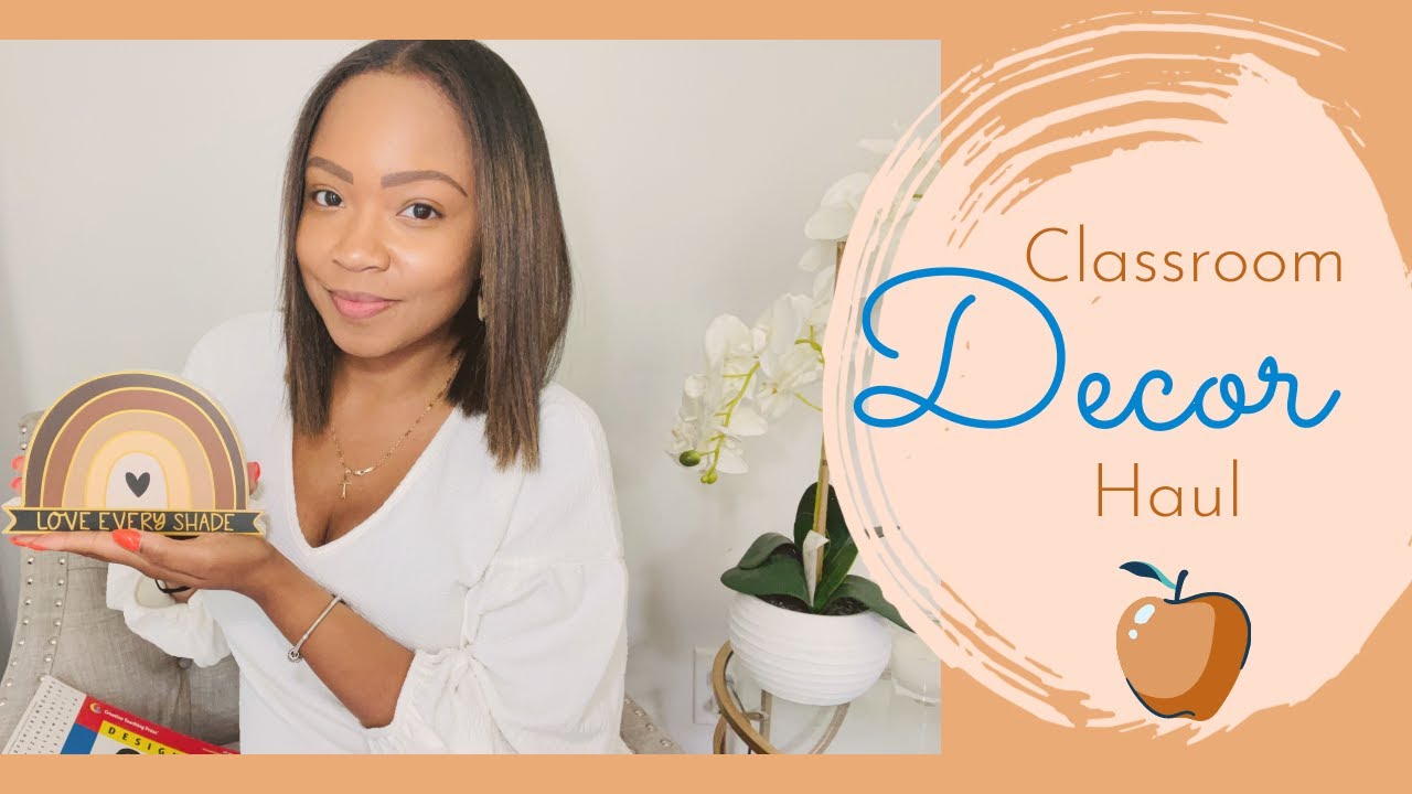 Classroom Decor Haul | HIGH SCHOOL