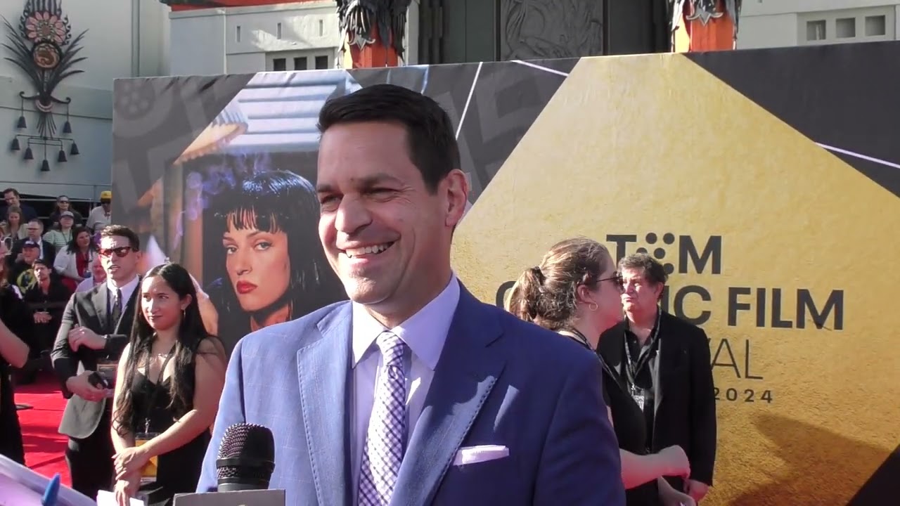 2024 TCM Classic Film Festival Carpet Chat with DAVE KARGER