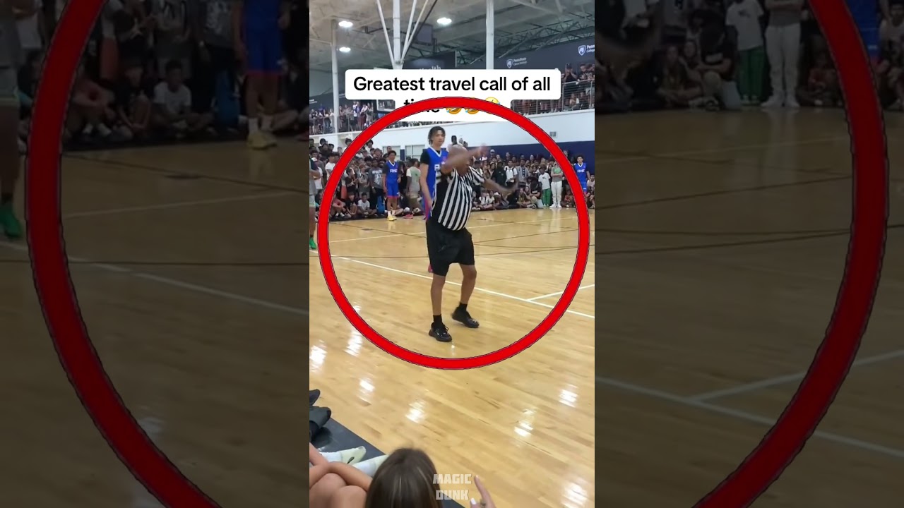 Most Funny Basketball Ref Call 😂🏀