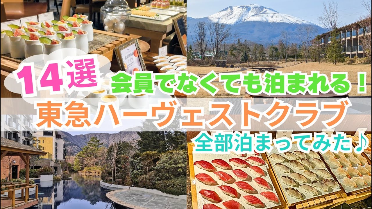 東急ハーヴェストクラブ14選!! 会員以外も宿泊可能！料金も公開♪宿泊して良かった点＆注意点 /株主優待完全版