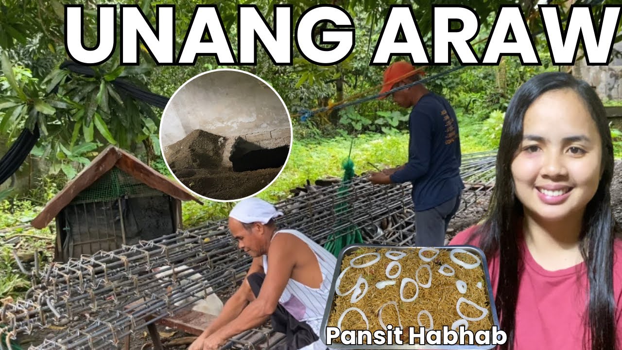 SIMULA NA ANG HOUSE RENOVATION🏠| UNANG ARAW NG PAGTATRABAHO | NAGLUTO NG PANSIT HABHAB |vlog#695