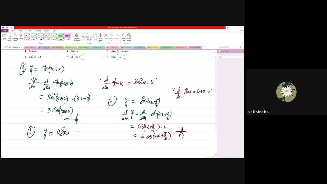 P3 Derivatives Lecture 4