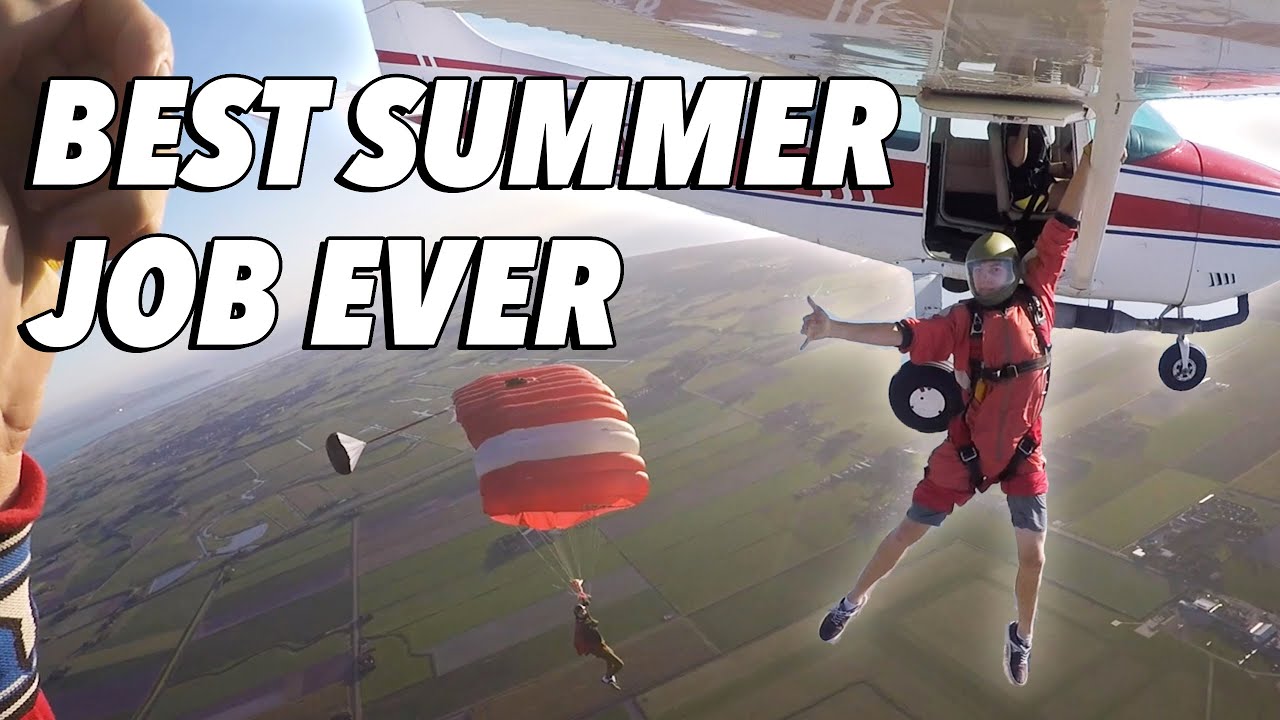 Skydiving Trainees Texel 2019