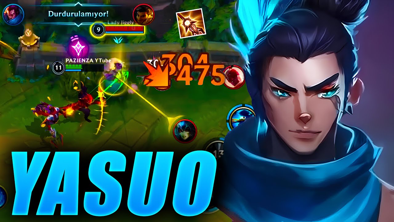 MİDİ DOMİNE EDEN YASUO METADAN DÜŞMÜYOR! FACECAM WILD RIFT