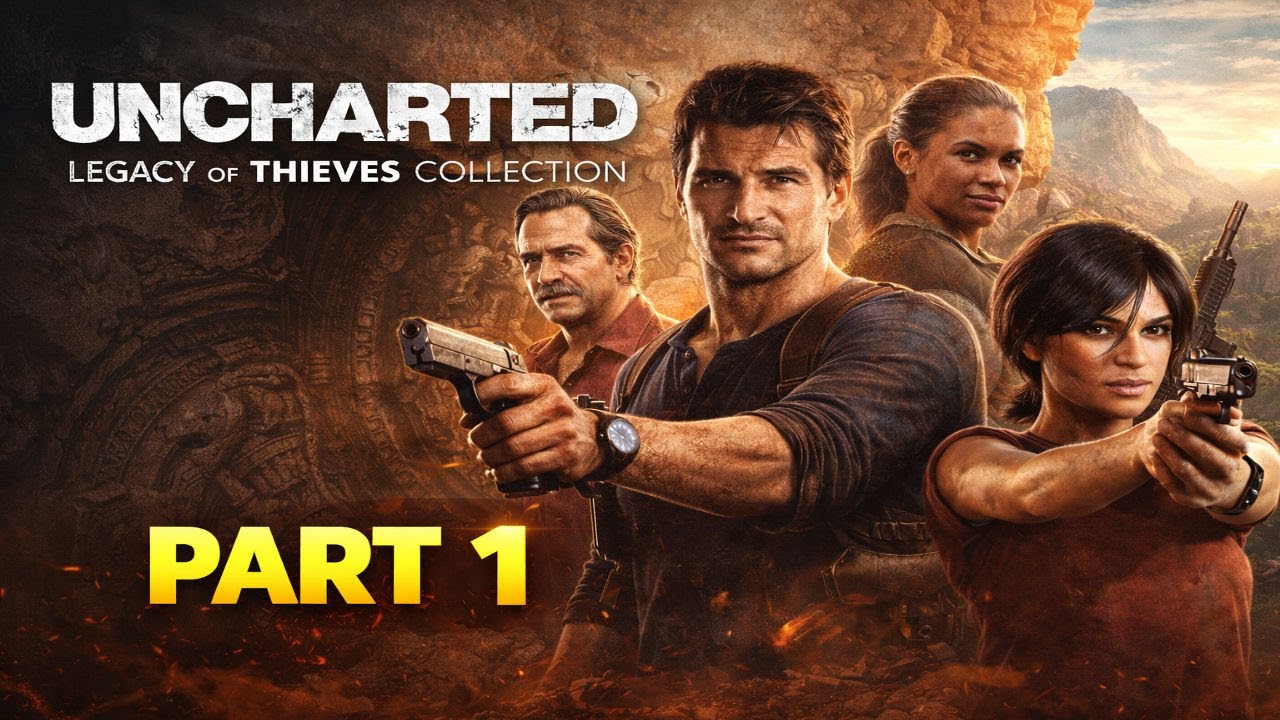 UNCHARTED: Legacy of Thieves Collection – Part 02 Gameplay  #livestream #UnchartedLegacyOfThieves