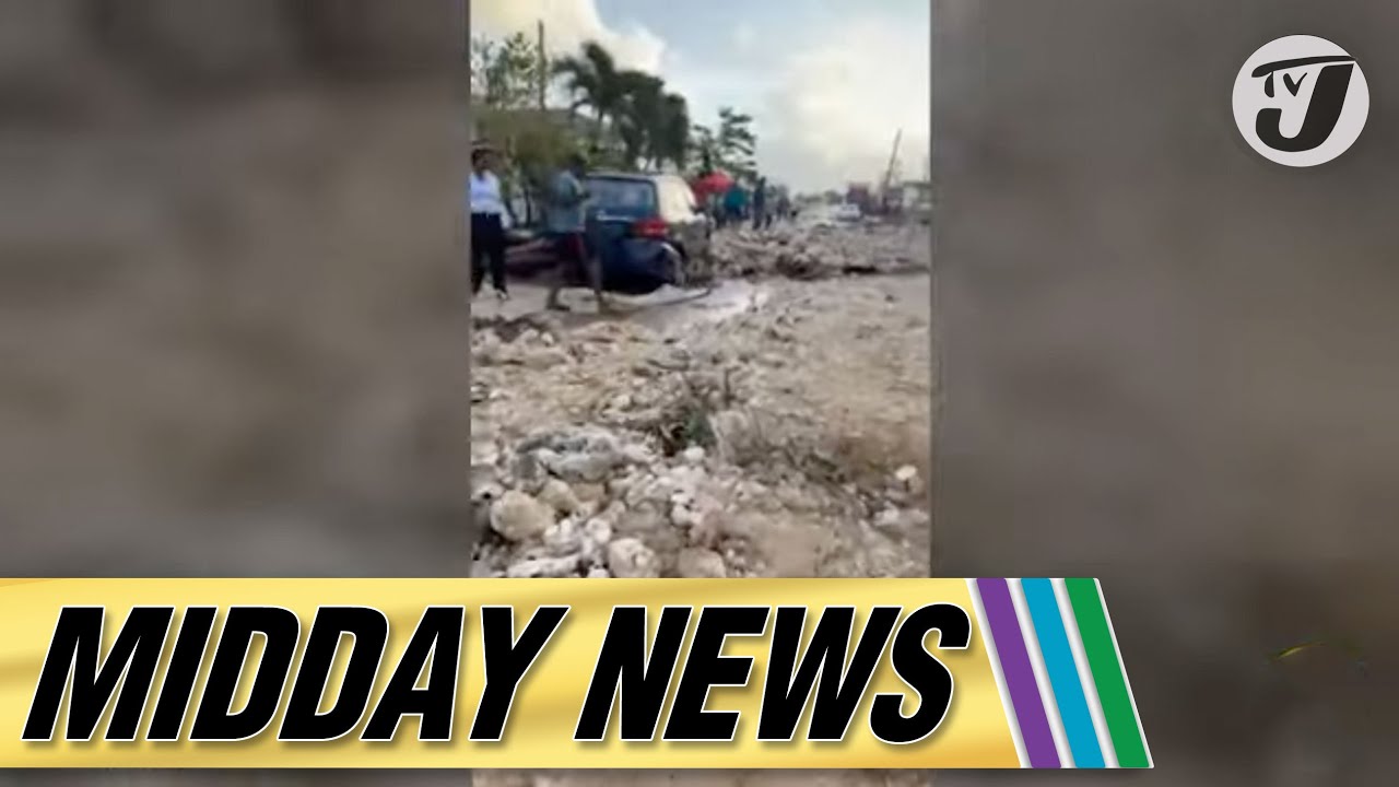 Main Road Blocked in MoBay after Rains | Hanover Still the Forgotten Parish