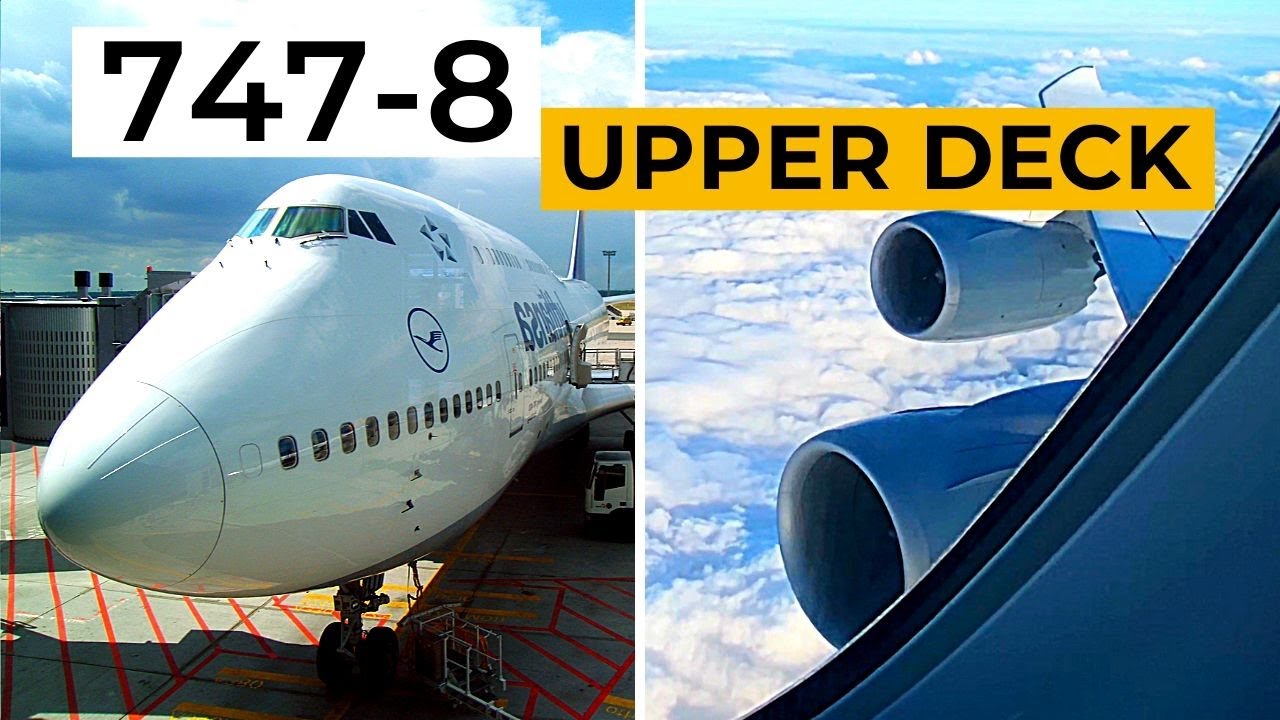 747-8 UPPER DECK Lufthansa Business Class Frankfurt to Mexico ✈ TRIP REPORT