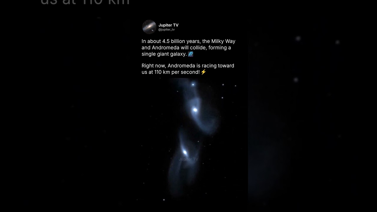 Milky Way vs. Andromeda &mdash; The Ultimate Collision 💥