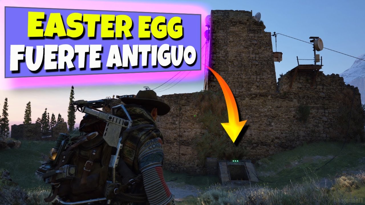 EASTER EGG FUERTE ANTIGUO de PUERTA AZUL ARC RAIDERS