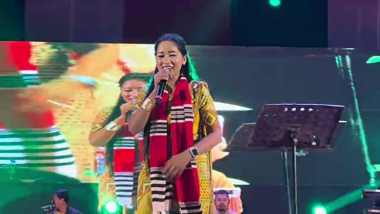 Live performance miss -Pollobi Pegu at pasighat 