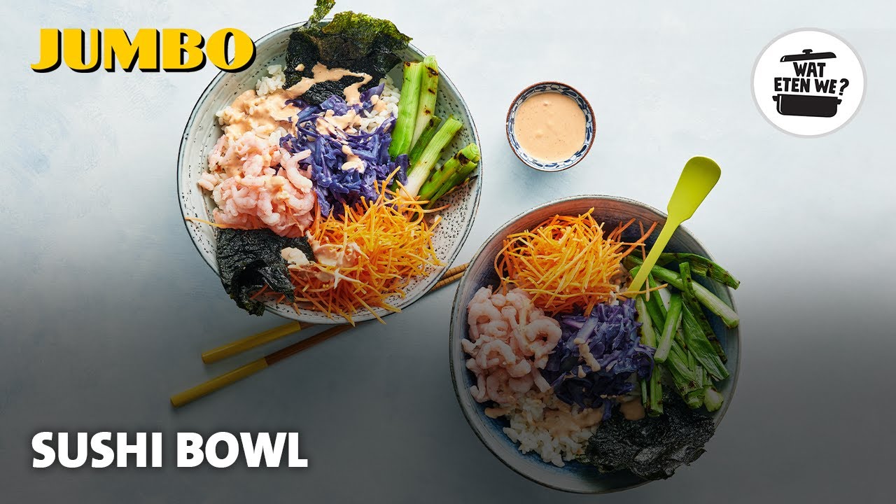 Wat eten we? Sushibowl
