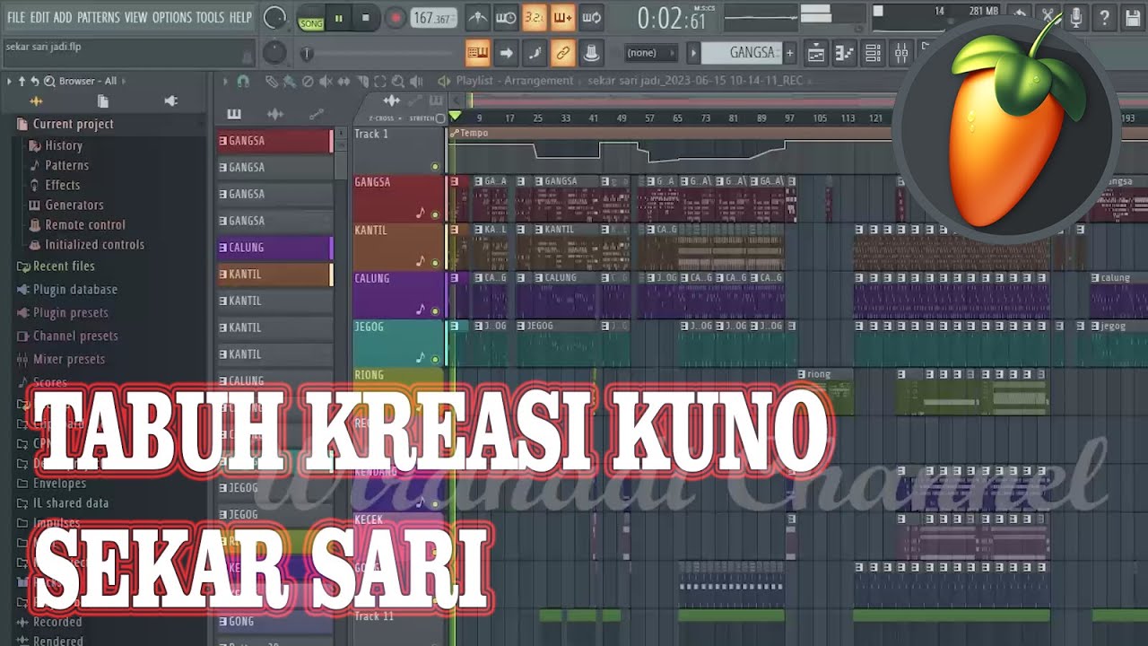 Tabuh Kreasi Kuno - Sekar Sari