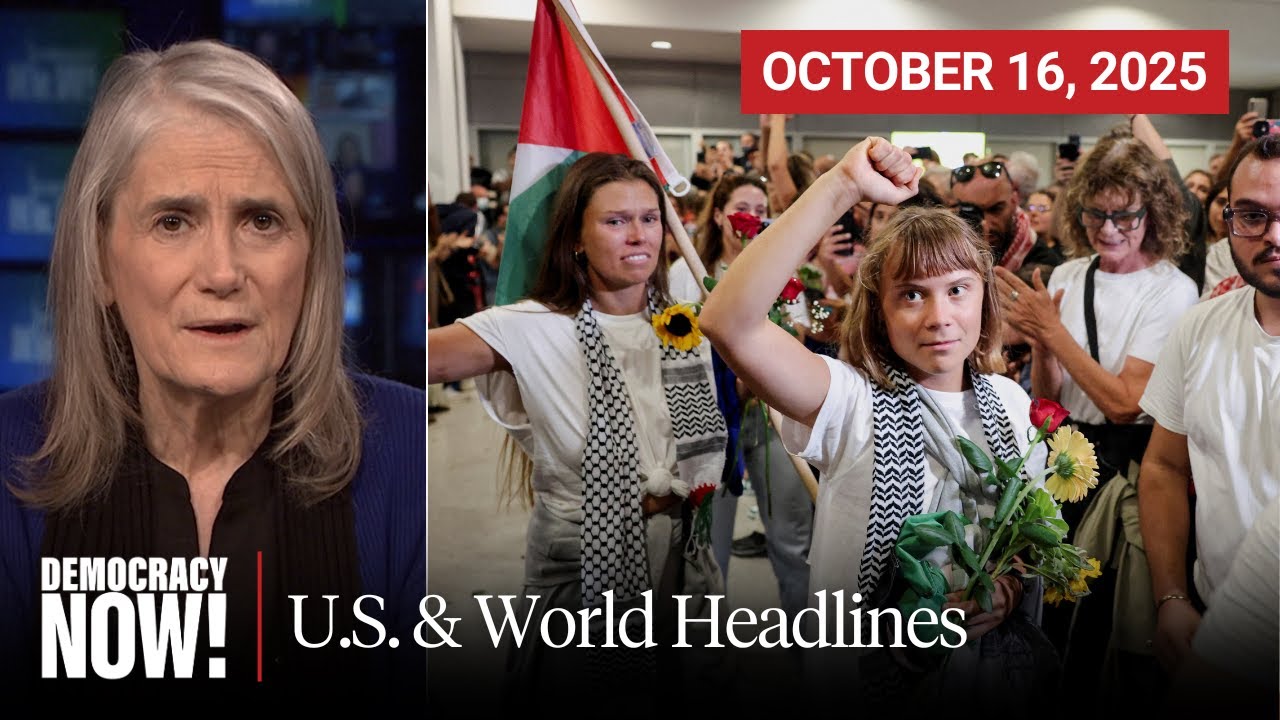 Top U.S. & World Headlines &mdash; October 16, 2025