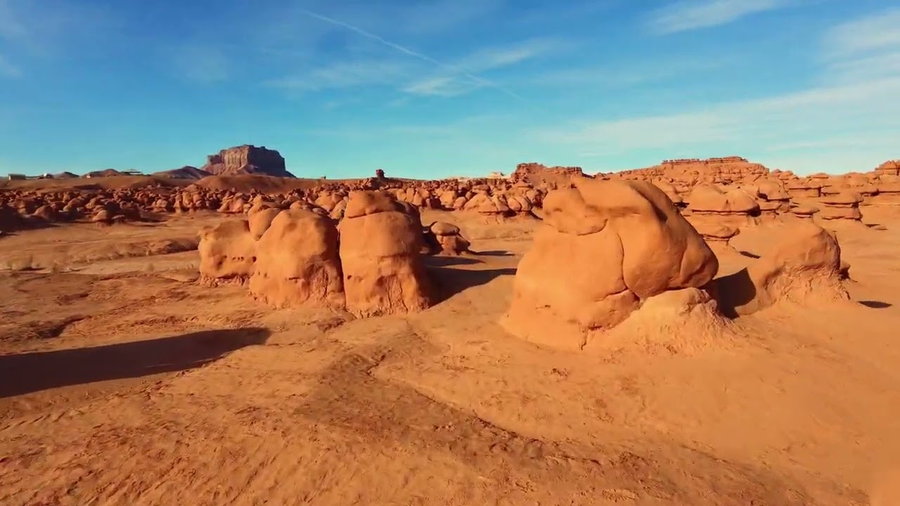 DJI Neo 2 flight around Goblin Valley, Utah