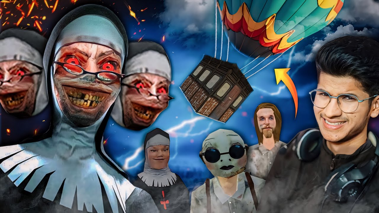 The Epic Balloon Escape | Evil Nun Extreme Mode