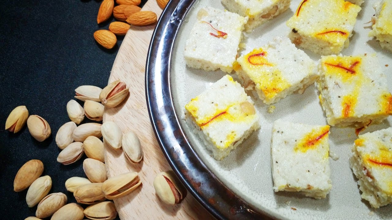 Steamed Sandesh / Bhapa Sandesh - Chef Lall's Kitchen