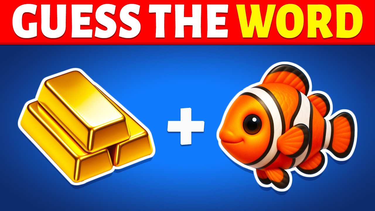 Guess The WORD By Emojis? 🤔 Emoji Quiz Challenge | Cow Quiz