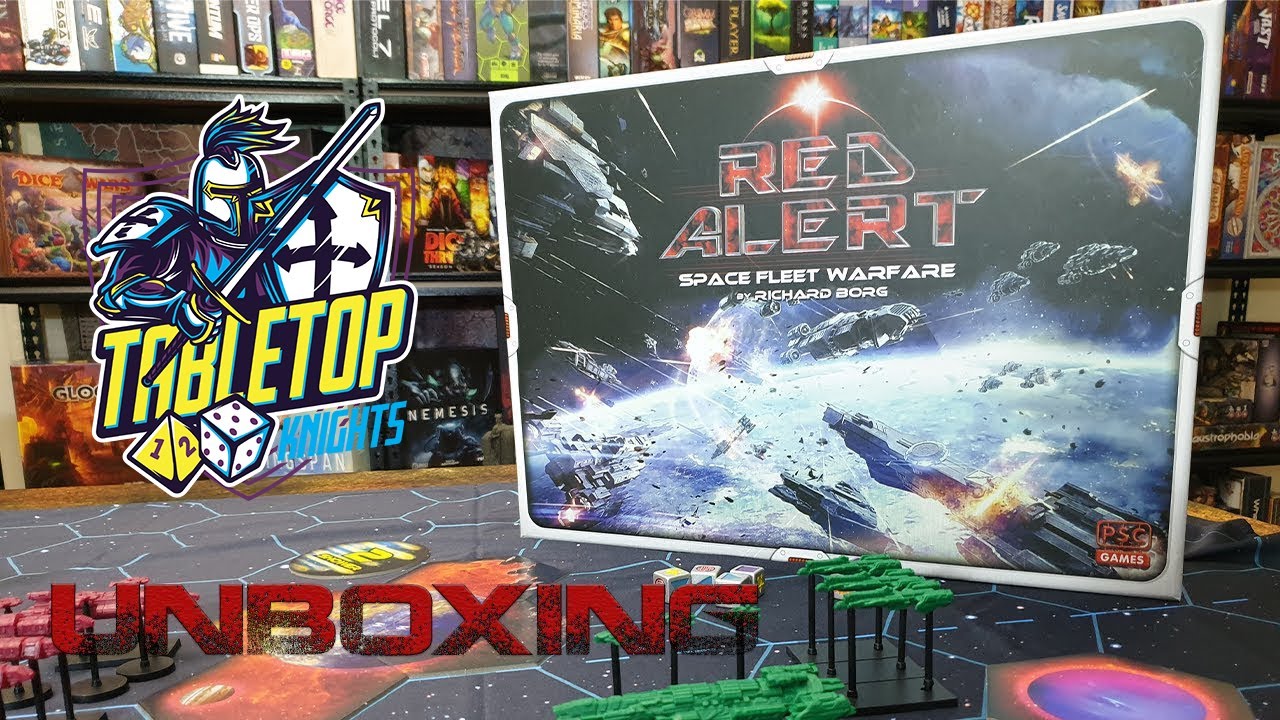 Red Alert: Space Fleet Warfare - Unboxing