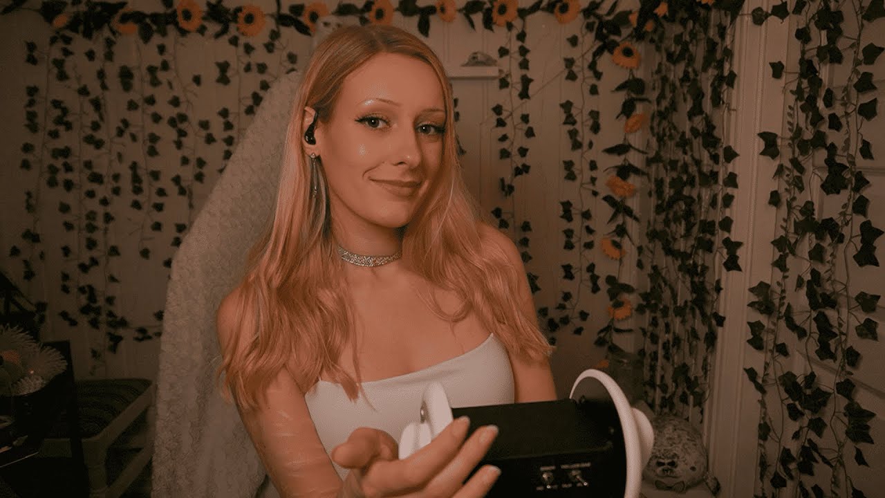 ASMR | 3dio Scratches & Ear Taps for relaxation, tingles and sleep ♡