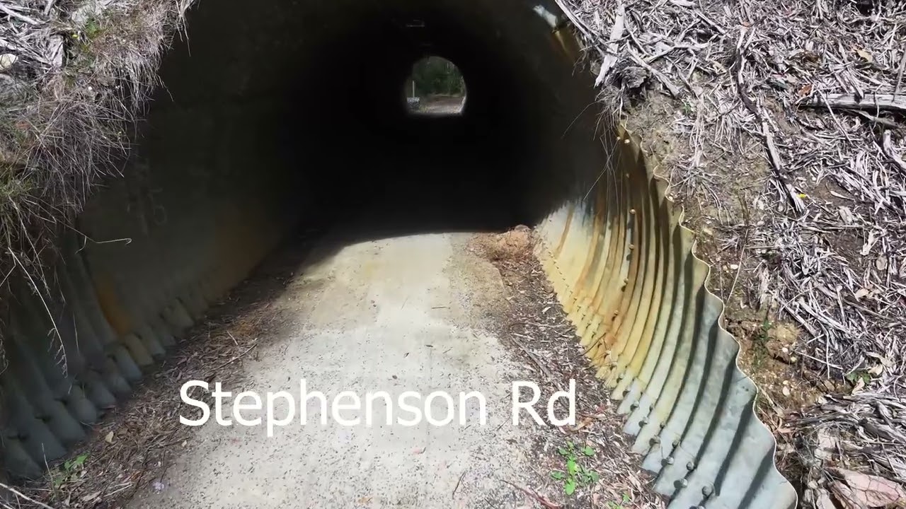 Tunnels and a Bridge on the rail trail From Bruthen to Bumberrah