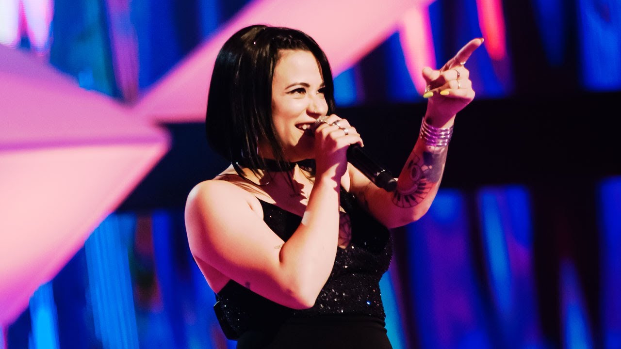 Dámaris Zulli, la artista callejera, se consagró finalista cantando 