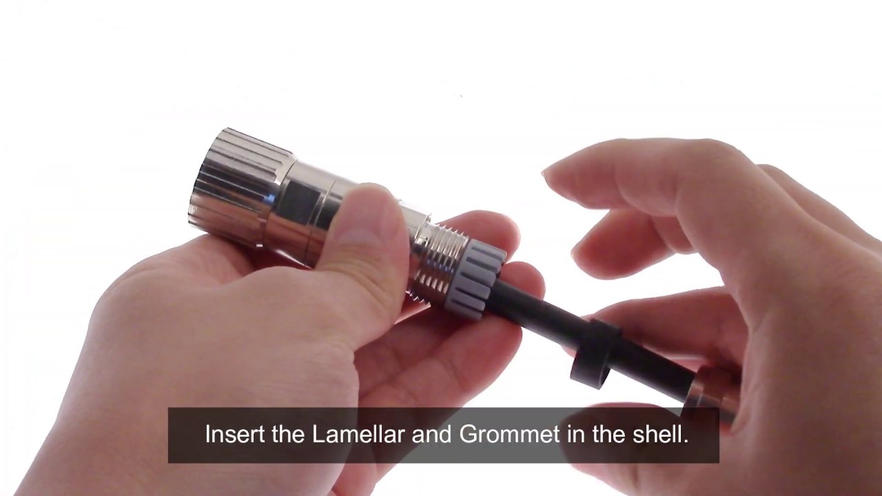 MCV (M23) 12 Pole Field Wireable Connectors Assembly