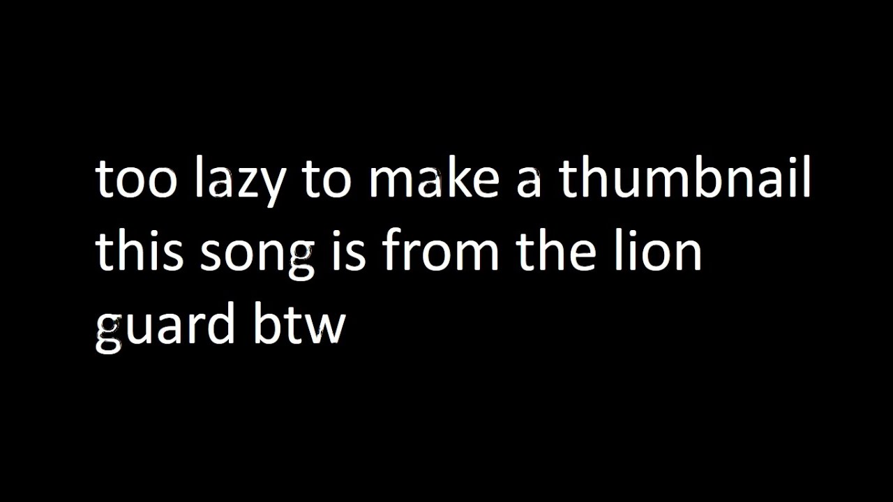When I Led The Guard but random AI voices sing it