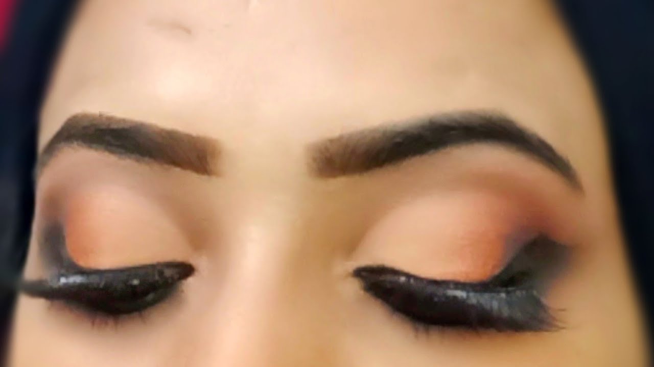 Angel Wing Eye Makeup Tutorial || Zeba Danish