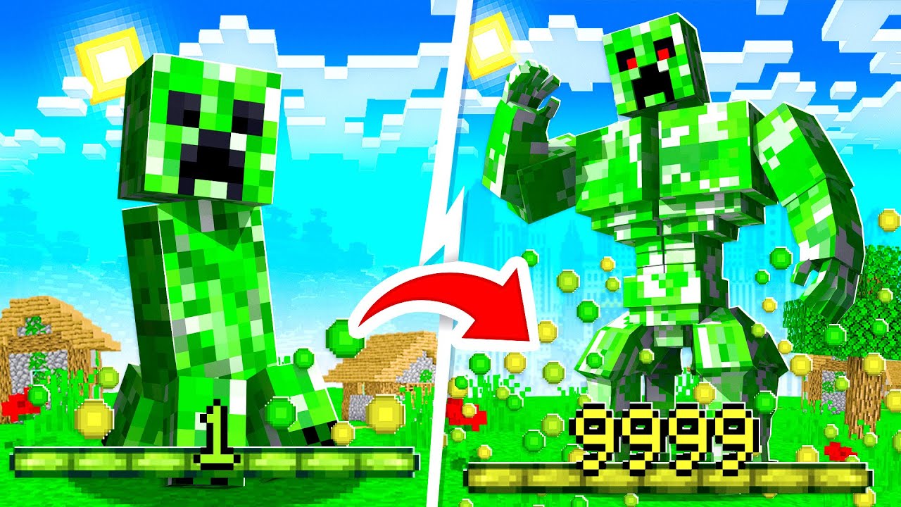Minecraft but Creepers are Overpowered