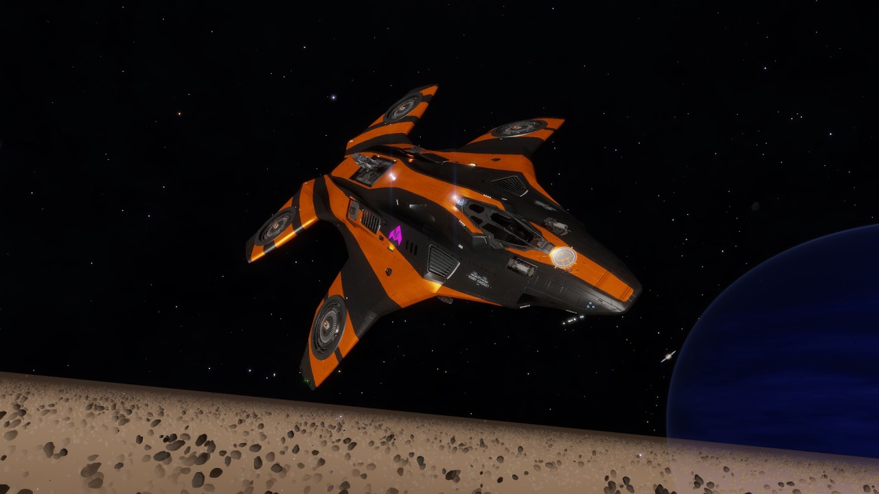 Kestrel MKII in PVE action Elite Dangerous [21:9 Gameplay]
