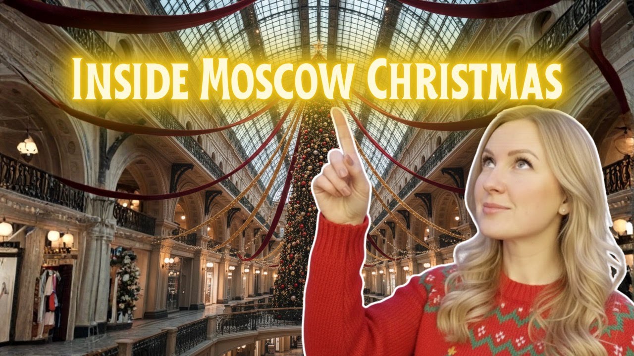 Christmas in Moscow 🇷🇺 | Inside Moscow’s Iconic Stores