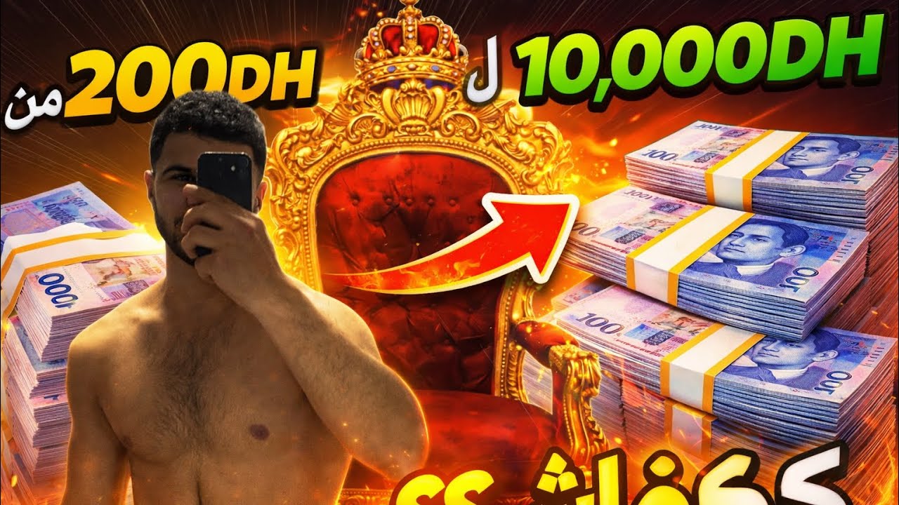 حولت ا 100 درهم 🤑 ل 1000 dh?
